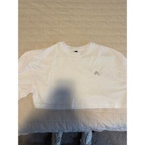 Oner Active White Crop Top